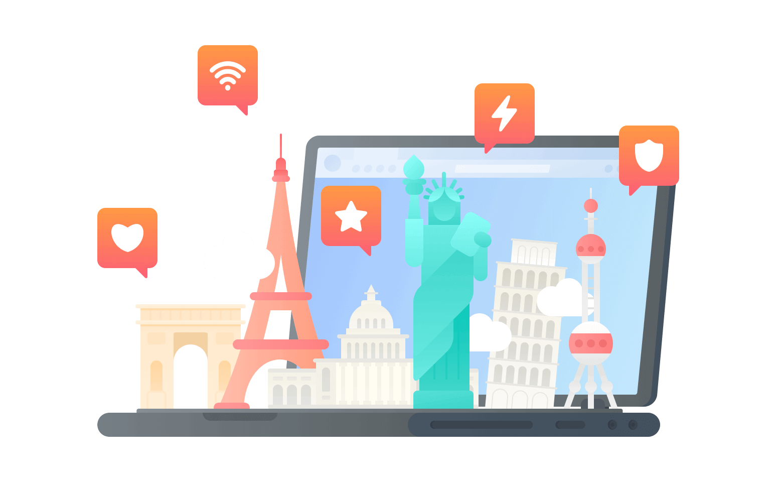 代理企鹅FM的回国vpn - Fast CN